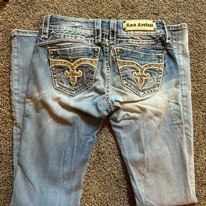 Womens Rock Revival Jeans